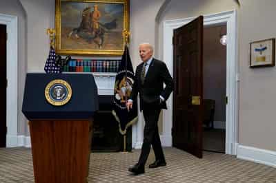 Image for Former US President Biden diagnosed with 'aggressive' prostate cancer