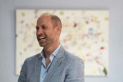 Image for UK's Prince William, with wife Kate, launches sports drive to prevent suicide