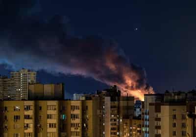 Image for Emergency crews complete work after mass Kyiv attack, 25 dead