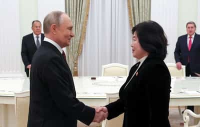 Image for Putin says 'everything going to plan' with North Korea