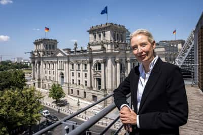 Image for AfD leader vows to restore German-Russian ties as she eyes chancellery