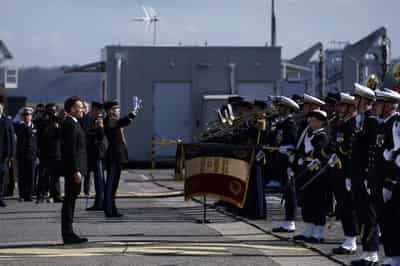 Image for Macron says France will increase size of its nuclear arsenal