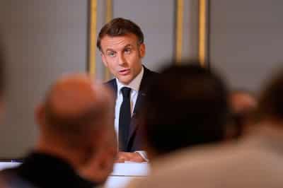 Image for France's Macron says Iran responsible for destabilising region