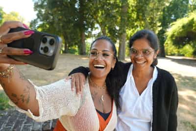 Image for Adopted Indian women find 'missing piece' when DNA test reveals they are sisters
