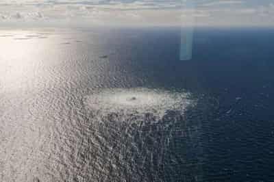 Image for Sweden sends diving vessel to probe leaking Nord Stream pipelines