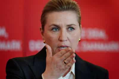 Image for Mette Frederiksen, Denmark's Trump-defying prime minister, seeks third term