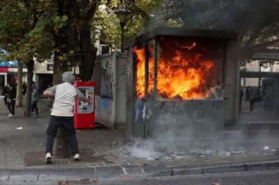 Image for Belgian student protests against education costs echo France