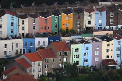 Image for UK house prices fall for first time in 6 months as rates stay high