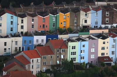 Image for UK house prices fall for first time in 6 months as rates stay high