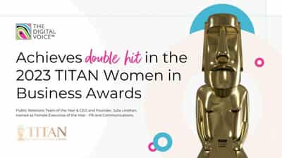Image for The Digital Voice™ Achieves Double Hit On Industry Awards