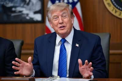 Image for Trump says Israel 'very happy' with Gaza disarmament agreement