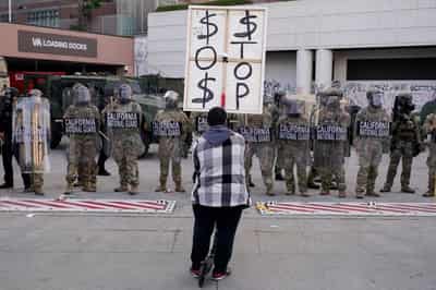 Image for Trump can keep National Guard deployed to Los Angeles for now, appeals court rules