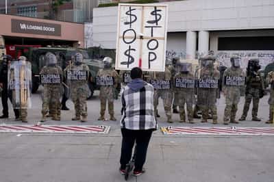 Image for Trump can keep National Guard deployed to Los Angeles for now, appeals court rules