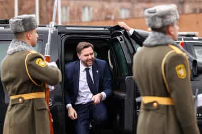 Image for After Vance visit, the Kremlin says Russia will develop ties with Armenia and Azerbaijan