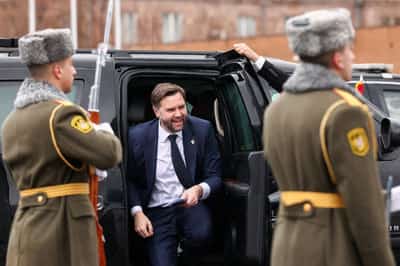Image for After Vance visit, the Kremlin says Russia will develop ties with Armenia and Azerbaijan