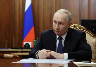 Image for Russia's Putin to discuss 'Ukrainian energy blackmail' with Hungary's Szijjarto, Kremlin says