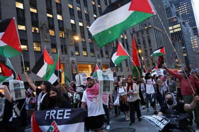 Image for Most Americans support US recognition of Palestinian state, Reuters/Ipsos poll shows