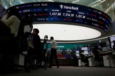 Image for Asian markets brittle ahead of Fed decision, oil slips