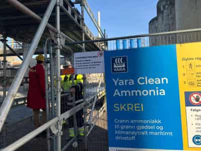 Image for Yara postpones clean ammonia IPO after weak valuation