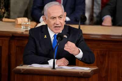Image for Netanyahu says France assures Israel its firms can take part in Paris Air Show