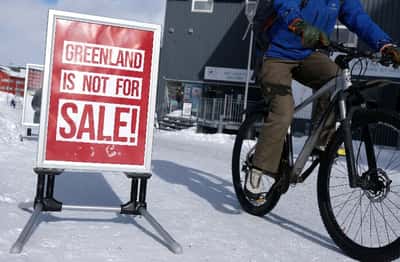 Image for Greenland says US talks make progress but island is not for sale