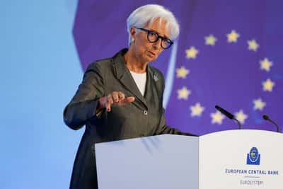 Image for ECB facing mid-sized inflation shock, will get to 2% in year or so, Lane says
