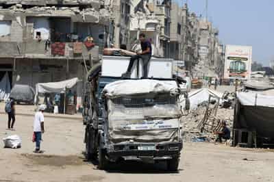 Image for Evacuation of Gaza City would be unsafe and unfeasible, says head of Red Cross