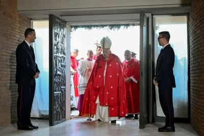 Image for Pope opens special ‘Holy Door’ for Catholic Jubilee at Rome prison