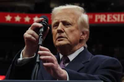 Image for Analysis-A new American era is ushered in by a familiar Trump