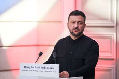 Image for Ukraine's Zelenskiy says he is ready to leave office after war