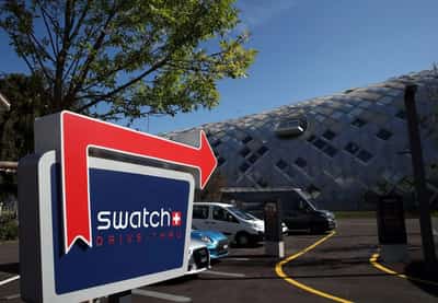 Image for Swatch posts steep drop in sales and profit as China struggles