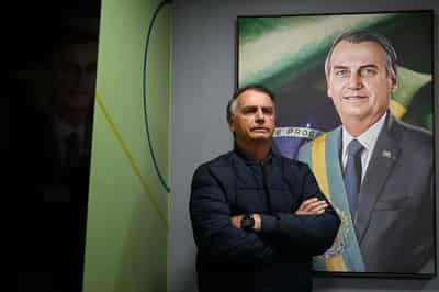 Image for Exclusive-Brazil's Bolsonaro expects lawmaker son to seek U.S. citizenship -Reuters interview