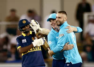 Image for Cricket-Jacks takes five and hits unbeaten 46 as England crush Sri Lanka