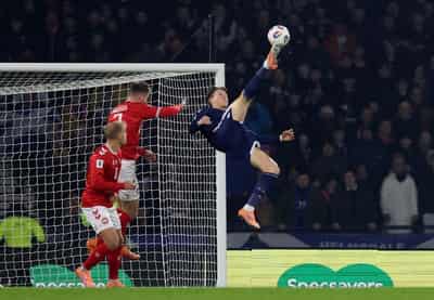 Image for Soccer-Scotland beat Denmark 4-2 in thriller to reach World Cup