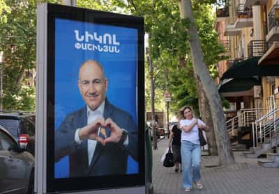 Image for Armenia's election to test Pashinyan's peace drive after war defeat