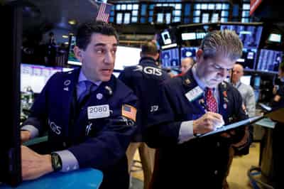 Image for World stocks lag amid strong U.S. data and concerns about inflation