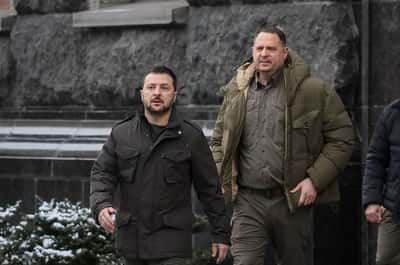 Image for Zelenskiy's former chief of staff named suspect in major corruption probe
