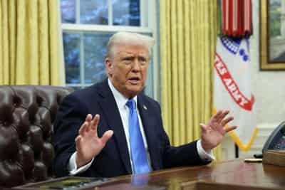 Image for Trump says US won't kill Iran's supreme leader, 'at least not for now'