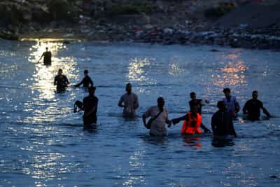 Image for The viral videos that inspired tens of thousands to swim to Spain’s Ceuta