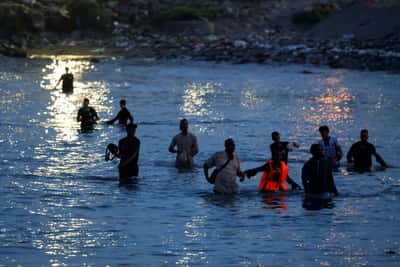 Image for The viral videos that inspired tens of thousands to swim to Spain’s Ceuta