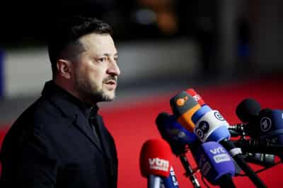 Image for Zelenskiy could be stripped of top Polish honour, Poland's president says