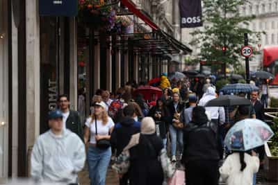 Image for UK shoppers slow spending after April bounce, surveys show