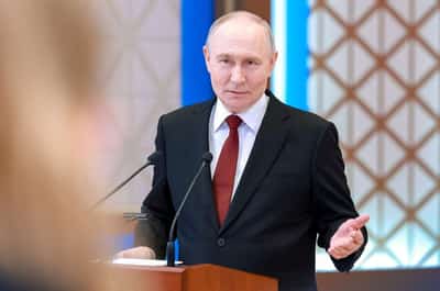 Image for Putin says Russia has the means to destroy anyone who attacks its Baltic exclave of Kaliningrad