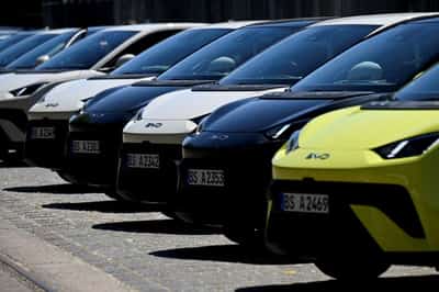 Image for China's BYD outsells Tesla in Europe for first time, report says
