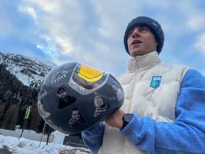 Image for Olympics-Skeleton-Ukraine's Heraskevych says banned by IOC from wearing helmet showing athletes killed in war