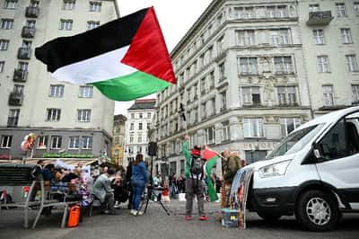 Image for Eurovision Song Contest final takes the stage amid Gaza boycott