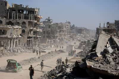 Image for France and Britain refine plans at UN for Gaza force resolution