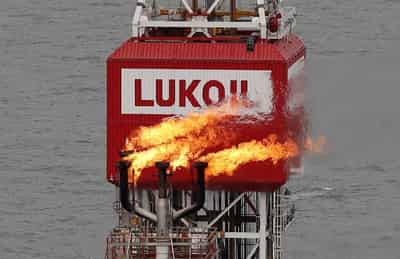 Image for Ukraine says it hit Russian oil rig, patrol ship in Caspian Sea