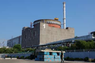 Image for Repair crews restore line to Russian-held Zaporizhzhia nuclear plant in Ukraine