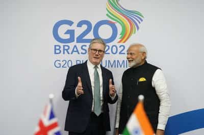 Image for UK's Starmer accepts Indian PM's invitation to visit India